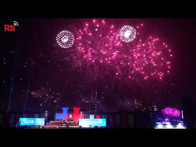 중화민국 건국 113년 국경일 불꽃축제 in 윈린! 역대 최장시간 지속