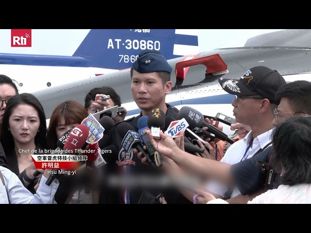 Les Thunder Tigers prêts à survoler le Palais présidentiel aux couleurs nationales | Taiwan actus